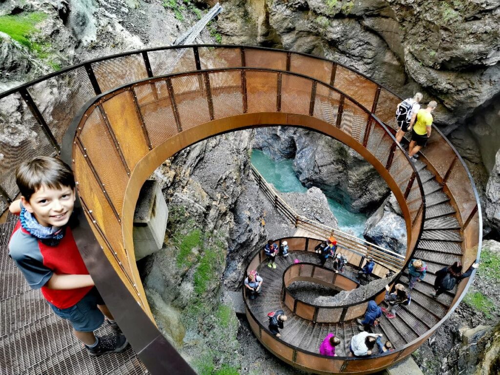 Attraktion in Österreich - die Liechtensteinklamm
