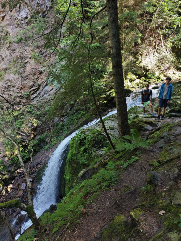 Ravennaschlucht Bilder - hier der Große Ravennafall