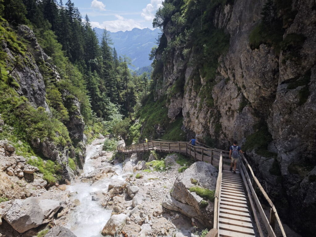 Silberkarklamm in Österreich