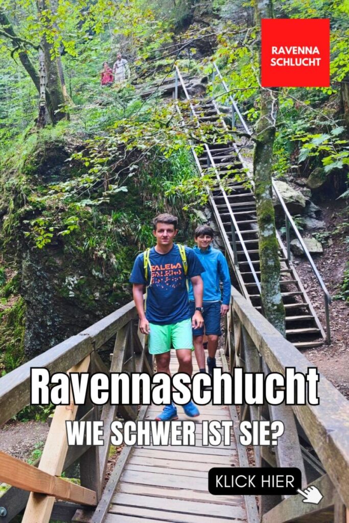 Ravennaschlucht Schwierigkeitsgrad